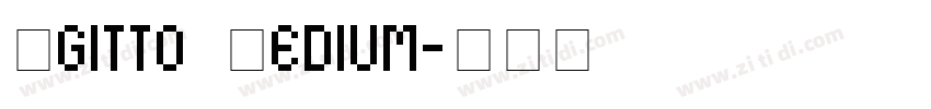 Egitto Medium字体转换